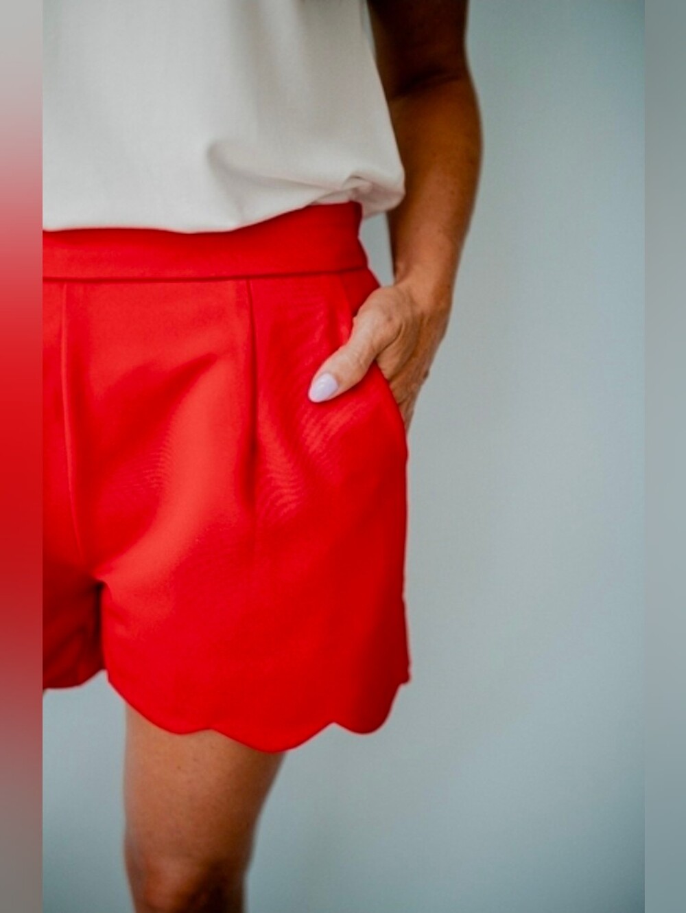 ZARA scallop short